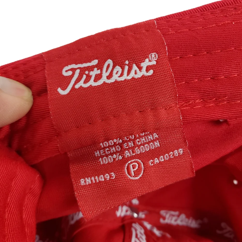 TITLEIST Hat Cap Golf MAC-HI PIORNEERS Spell Out Athleisure